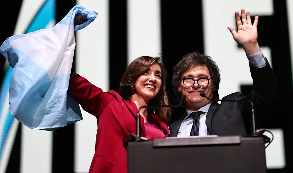 DUPLA. Influido por Villarruel, Milei ya ha puesto en discusión la cifra de los 30.000 desaparecidos por la dictadura.