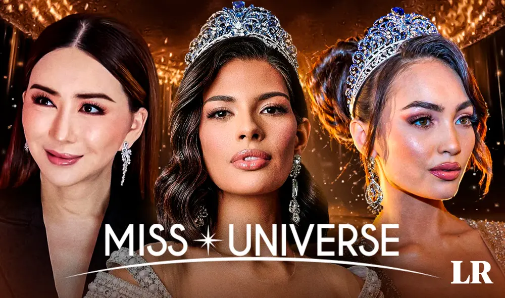 La dueña del Miss Universo coronó a su segunda reina, Sheynnis Palacios, quien se volvió sucesora de la estadounidense R'Bonney Gabriel. Foto: composición Álvaro Lozano - La República / Instagram Miss Universo / Anne Jakrakutatip