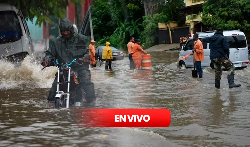 Las inundaciones en República Dominicana dejan el saldo de 9 muertos, ante esto se ha emitido alerta roja en 14 provincias. Conoce AQUÍ el referente meteorológico en República Dominicana. Foto: composición LR/ZonaEsteRD/Prensa Latina