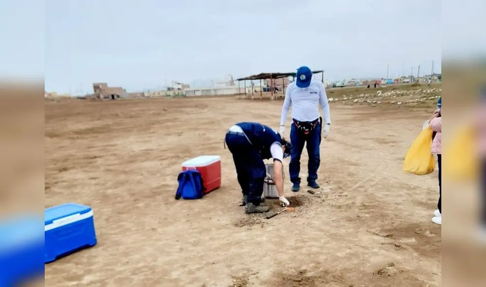 Personal de salud llegó a sector de puerto Huarmey. Foto: cortesía Geresa