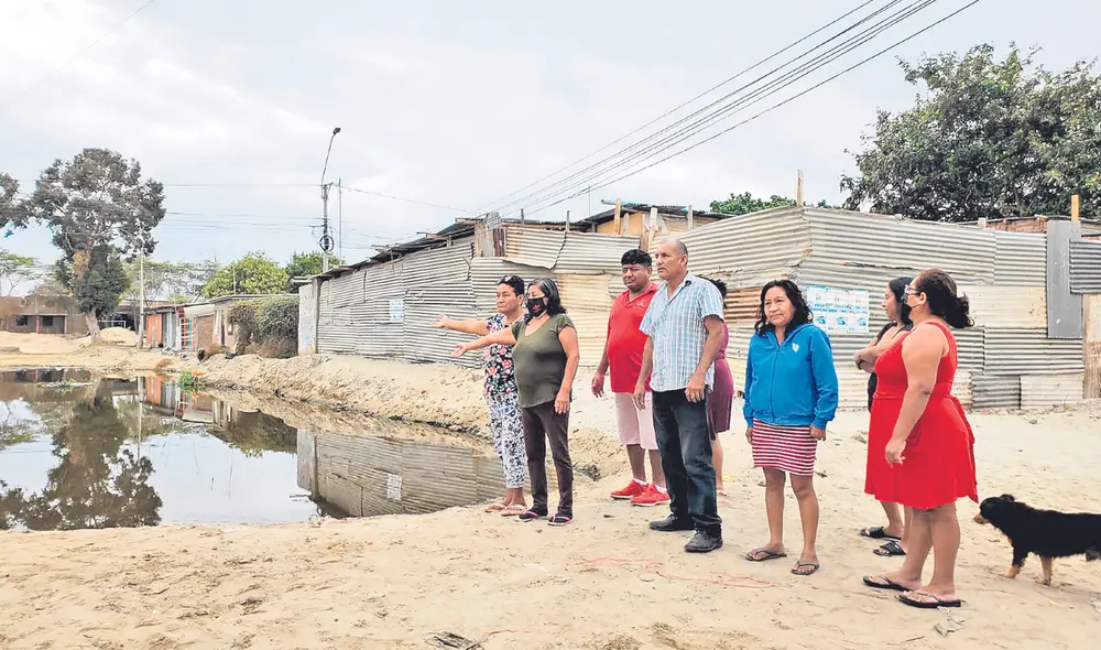 Y se viene El Niño. Vecinos en Piura piden que los municipios actúen, temen que lleguen las fuertes lluvias con obras a medias. Foto: difusión