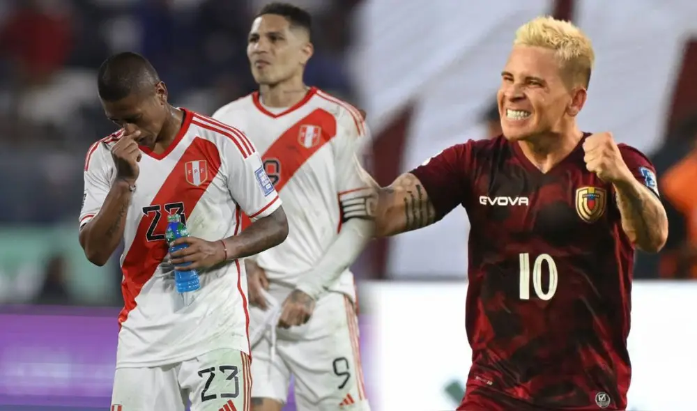 Perú es colero en las Eliminatorias 2026. Venezuela suma ocho puntos y se ilusiona con llegar al Mundial. Foto: composición/AFP Perú es colero en las Eliminatorias 2026. Venezuela suma ocho puntos y se ilusiona con llegar al Mundial. Foto: composición/AFP