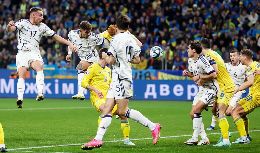 Ucrania quedó en el tercer lugar del grupo por diferencia de goles. Foto: EFE