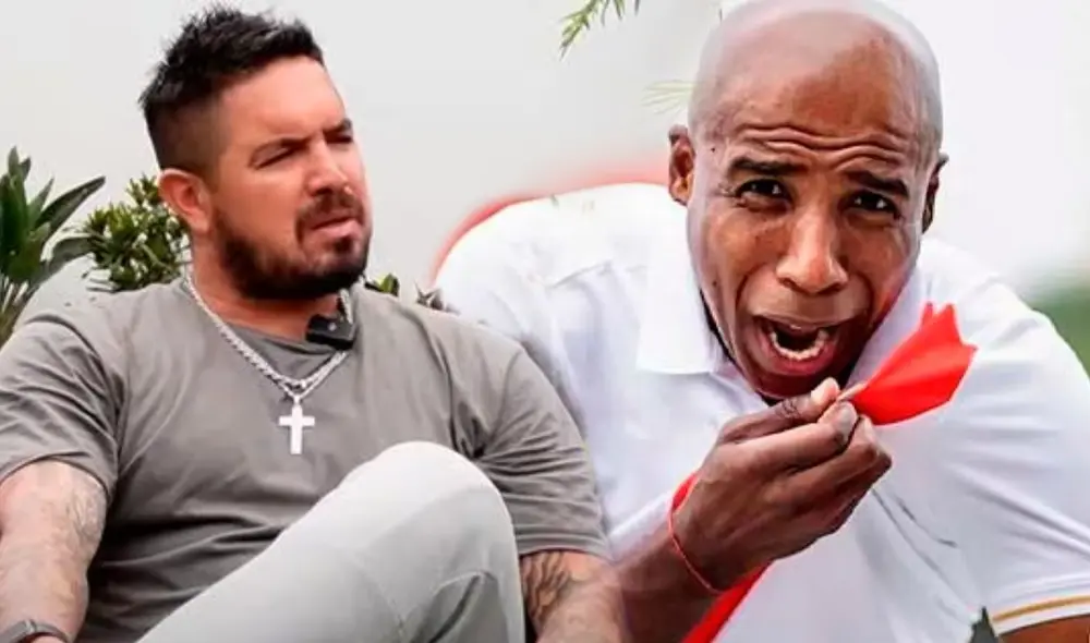 'Loco' Vargas y 'Cuto' Guadalupe se distanciaron por comentarios racistas. Foto: composición LR/difusión