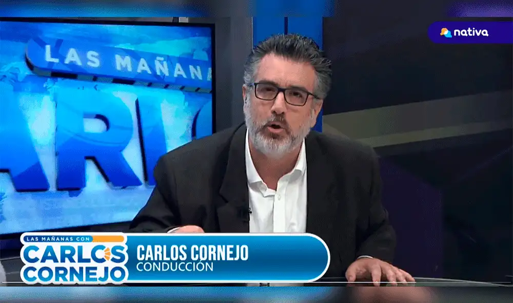 Carlos Cornejo cuestionó el predictamen que impulsa la Comisión de Constitución liderada por la fujimorista Martha Moyano. Foto: captura/ Nativa - Video: Nativa Carlos Cornejo cuestionó el predictamen que impulsa la Comisión de Constitución liderada por la fujimorista Martha Moyano. Foto: captura/ Nativa - Video: Nativa