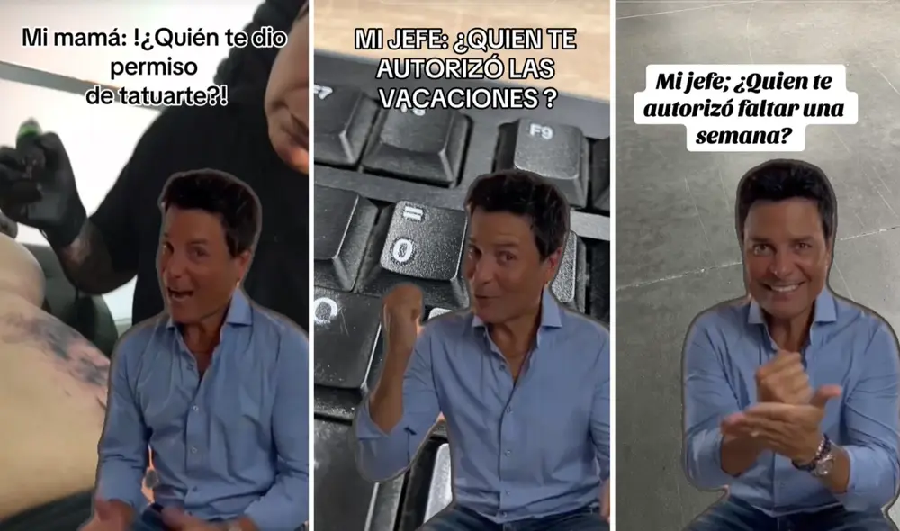 En los últimos días, la imagen de Chayanne se ha vuelto viral en TikTok. Foto: composición LR/TikTok