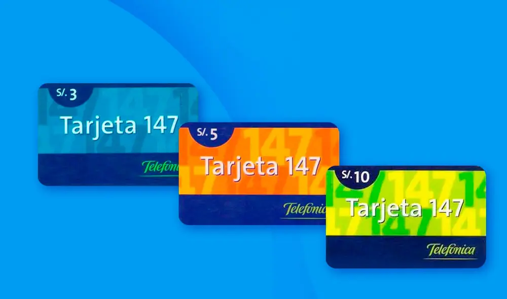 Estas fueron las tarjetas 147 más populares en Perú. Foto: Twitter/@MovistarPeru