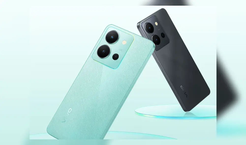 El teléfono está disponible en estos dos colores. Foto: Vivo