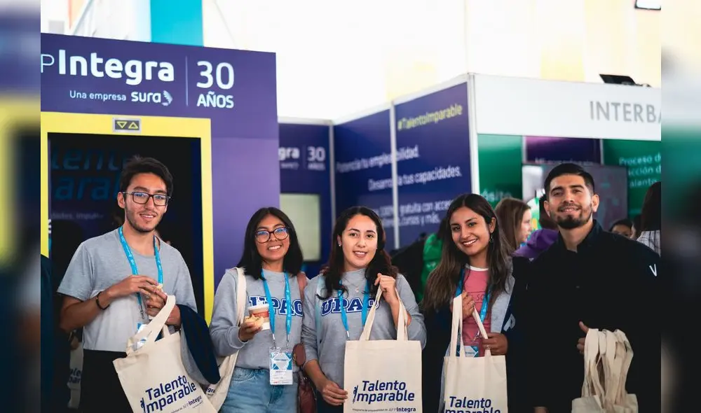 Foto: Talento Imparable de AFP Integra estuvo presente en CADE Universitario 2023. Foto: Talento Imparable de AFP Integra estuvo presente en CADE Universitario 2023.