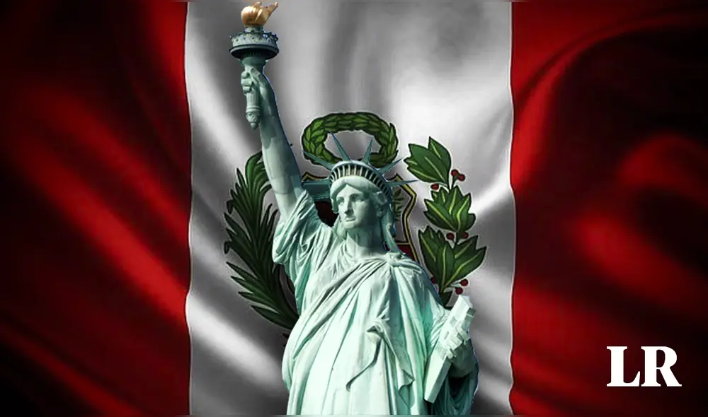 La réplica de la Estatua de la Libertad en Lima es parte de un conocido casino. Foto: composición LR - Fabrizio Oviedo