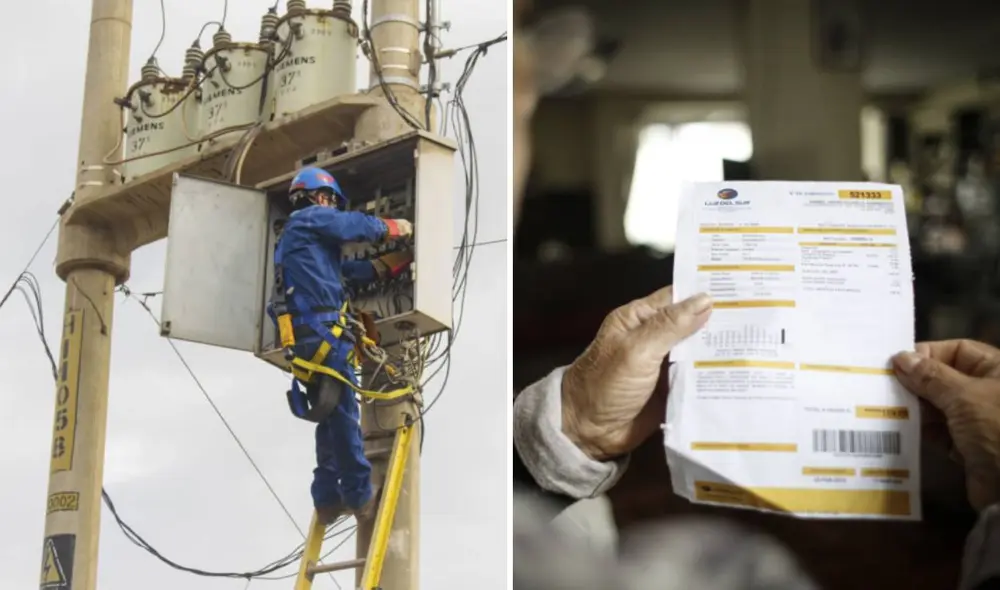 La reposición de la luz demora 24 horas. Foto: composición LR/Andina