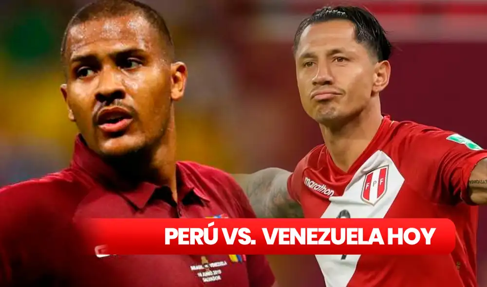 Hoy se enfrentan Perú vs. Venezuela en el Estadio Nacional. Foto: composición LR/Difusión Hoy se enfrentan Perú vs. Venezuela en el Estadio Nacional. Foto: composición LR/Difusión