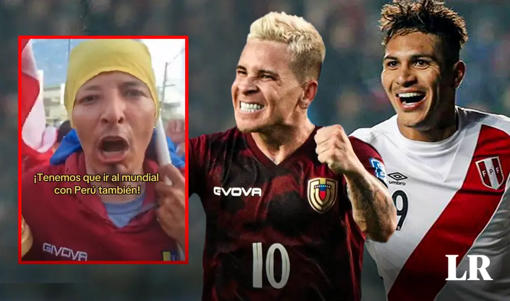 Usuarios en redes reaccionaron de la manera más inesperada ante el pedido de este hincha venezolano. Foto: composición LR/ Jazmín Ceras/ Walac Noticias/ Diario AS Usuarios en redes reaccionaron de la manera más inesperada ante el pedido de este hincha venezolano. Foto: composición LR/ Jazmín Ceras/ Walac Noticias/ Diario AS