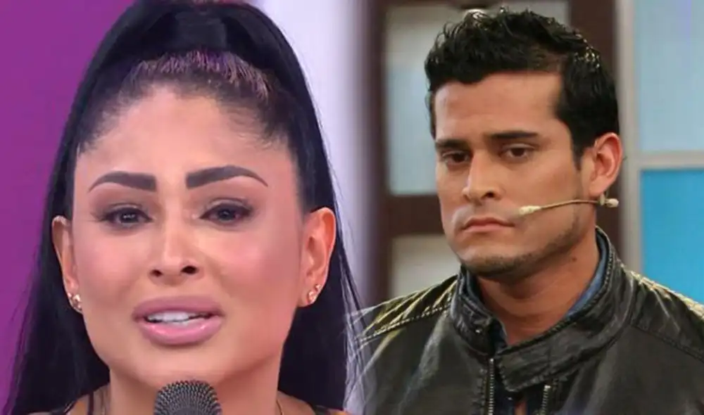 Pamela Franco abandonó set de 'América hoy'. Foto: composición LR/captura de América TV.