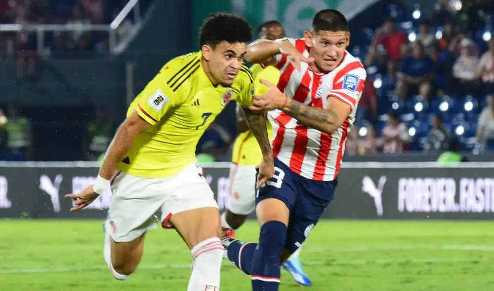 Paraguay y Colombia se enfrentaron en el Defensores del Chaco de Asunción. Foto: EFE