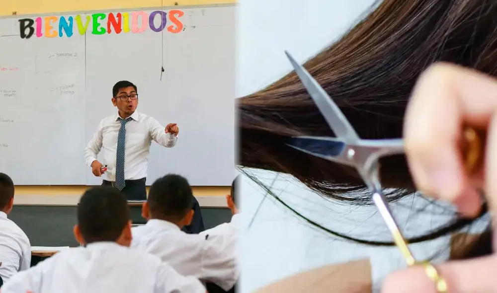 Corte de cabello es exigido en algunos centros educativos. Foto: composición LR/Andina/Glamour México