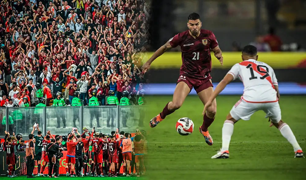 Revive el minuto a minuto del juego de la Vinotinto vs. Perú. Foto: composición LR/Movistar Deportes/Conmebol