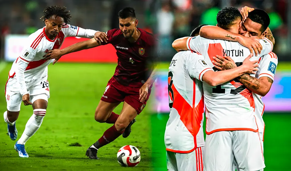 Repasa los goles, el resultado y los mejores momentos del juego entre Venezuela vs. Perú por las Eliminatorias. Foto: composición LR/La Vinotinto/Selección peruana