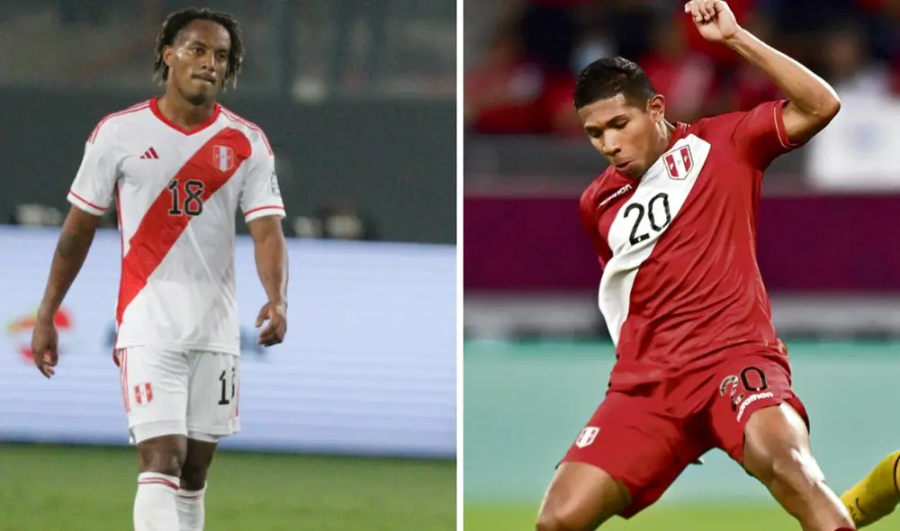 Carrillo y Flores no son titulares en la selección peruana. Foto: composición GLR/FPF/EFE