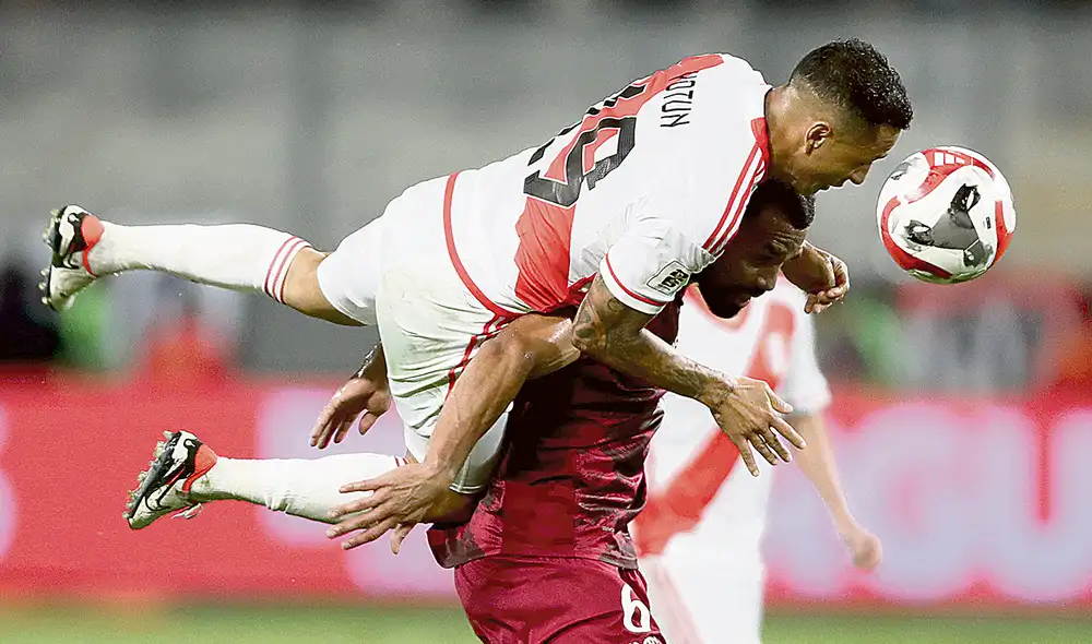 Intentó. Yoshimar Yotún se encargó de romper la sequía de goles de la selección peruana en las Eliminatorias, pero no fue suficiente para conseguir el triunfo. Foto: difusión