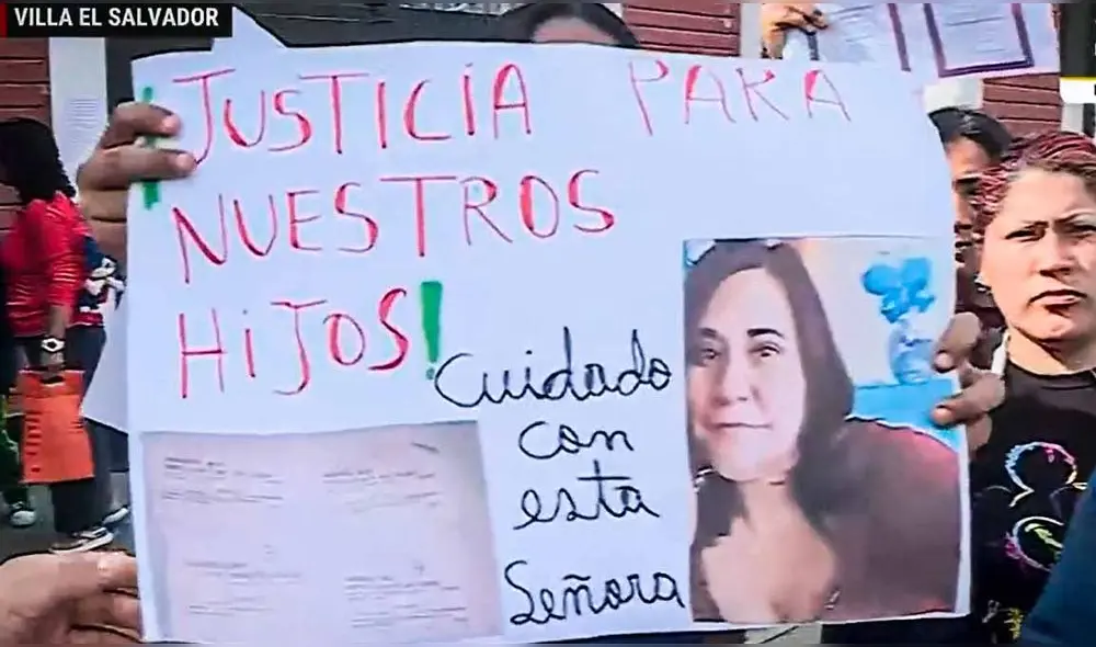 La mujer habría gastado el dinero en pagar un préstamo de ‘gota a gota’. Foto: captura de Latina Televisión