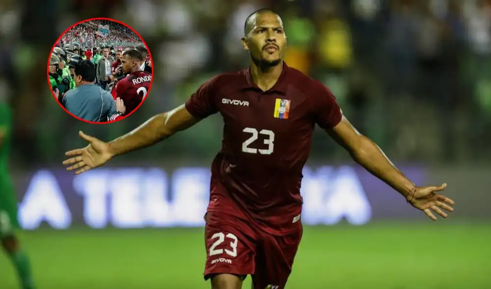 Salomón Rondón juega actualmente en River Plate. Foto: composición LR