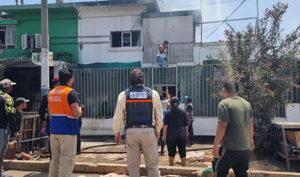 Vecinos de la zona se encuentran alarmados. Foto: La República Vecinos de la zona se encuentran alarmados. Foto: La República