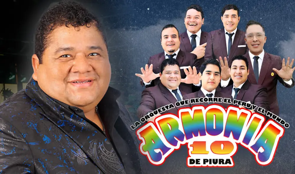 Carlos Cueto y su despedida de Armonía 10. Foto: composición LR/Facebook/Carlos Cueto/Armonía 10