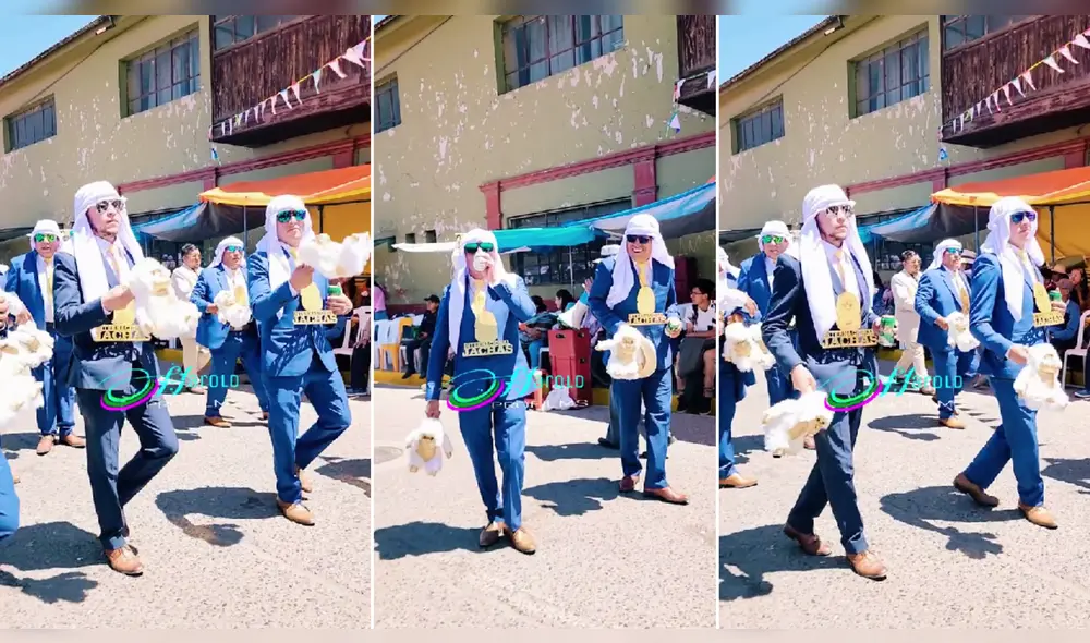 Grupo de jóvenes impactó a los espectadores de la danza. Foto: composición LR/@haroldprofilms - Video: @haroldprofilms