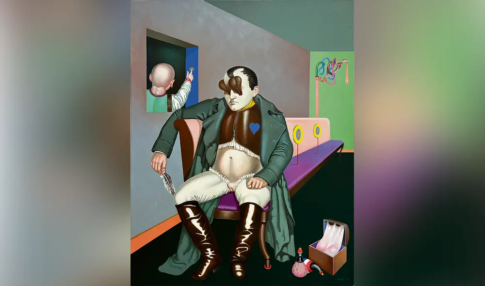 Surrealismo. Las obras exhibidas corresponden a la etapa creativa más importante del pintor. Foto: difusión