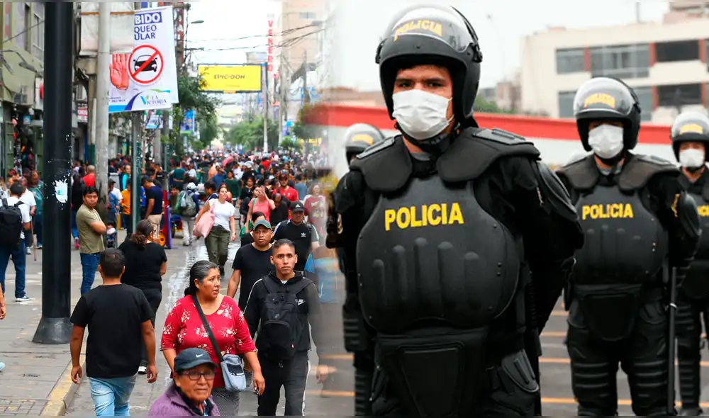Empresarios sienten temor de que vendedores ambulantes regresen a Gamarra. Foto: composición LR/Andina
