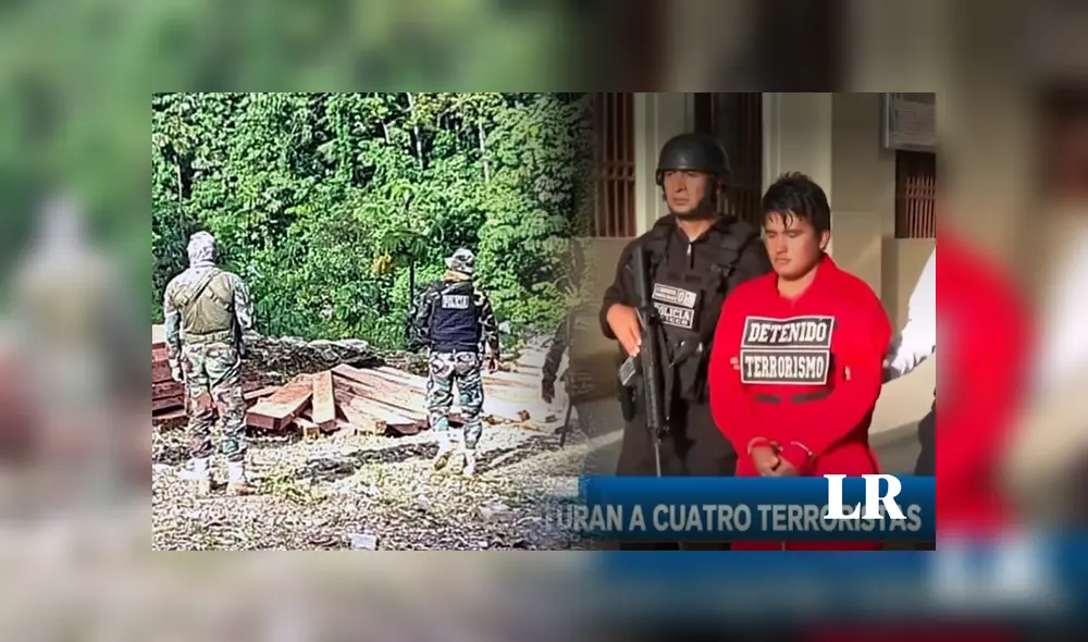 Fuentes de Inteligencia aseguran que una facción de Sendero Luminoso ha desertado de sus campamentos en el Vraem. Foto: composición La República/'Canal n'