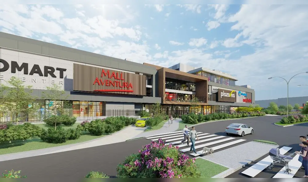 La construcción de este centro comercial demandó alrededor de S/85 millones. Foto: Mall Aventura