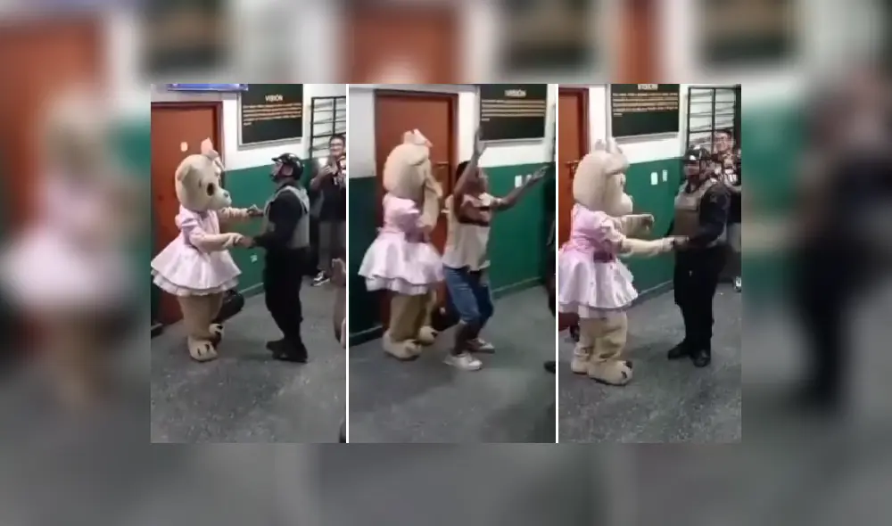 Policía se quedó sorprendió con interrupción de detenido. Foto y video: Noticias La Buenaza  Chulucanas