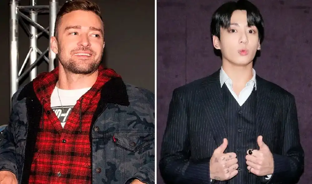 La versión original de '3D', de Jungkook, se estrenó en septiembre. Foto: composición LR/Instagram de Justin Timberlake/X de BTS_official