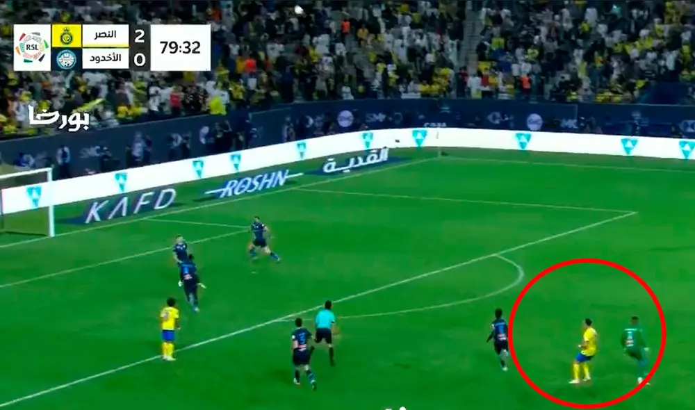 Cristiano Ronaldo anotó un doblete en la victoria del Al-Nassr. Foto: captura/SSC 1 | Video: SSC Cristiano Ronaldo anotó un doblete en la victoria del Al-Nassr. Foto: captura/SSC 1 | Video: SSC