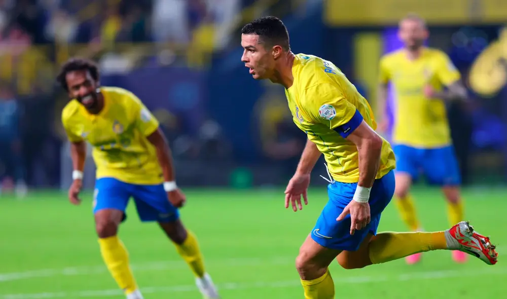 Cristiano Ronaldo llegó a los 48 goles en el 2023 y le dio la victoria a su equipo en la liga local. Foto: Al Nassr Cristiano Ronaldo llegó a los 48 goles en el 2023 y le dio la victoria a su equipo en la liga local. Foto: Al Nassr