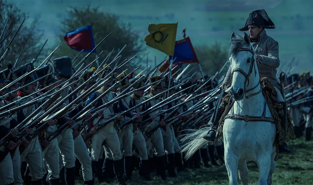 'Napoleón', la película, tiene una duración de 2 horas con 38 minutos. Foto: el ciudadano
