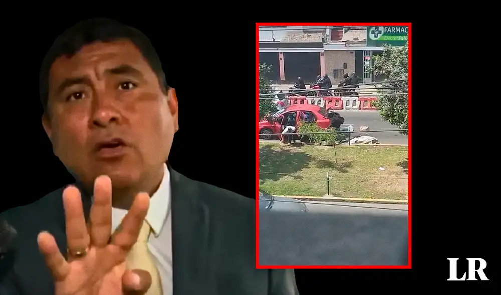 Rímac. Alcalde hizo alusión a los chalecos QR, a los botones de pánico y a los sistemas de cámaras. Foto: composición de Alvaro Lozano/La República/ATV