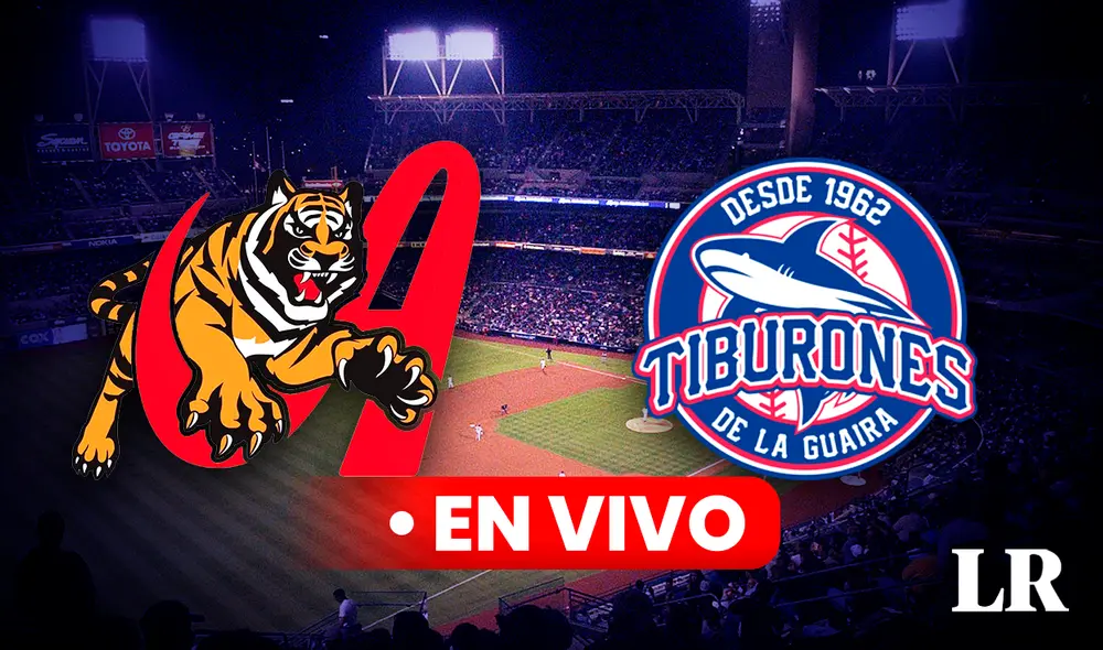 Mira AQUÍ el juego EN VIVO entre Tiburones vs. Tigres por la LVBP. Foto: composición LR de Fabrizio Oviedo/Tigres de Aragua/Tiburones de la Guaira