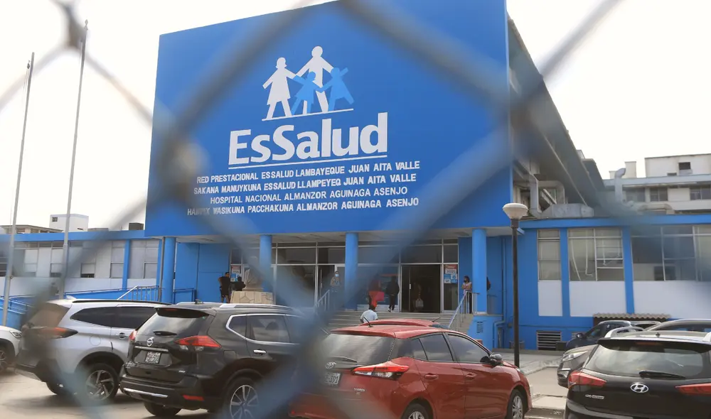 Mujer pide apoyo para que su hijo se llevado a un hospital de EsSalud. Foto: Andina