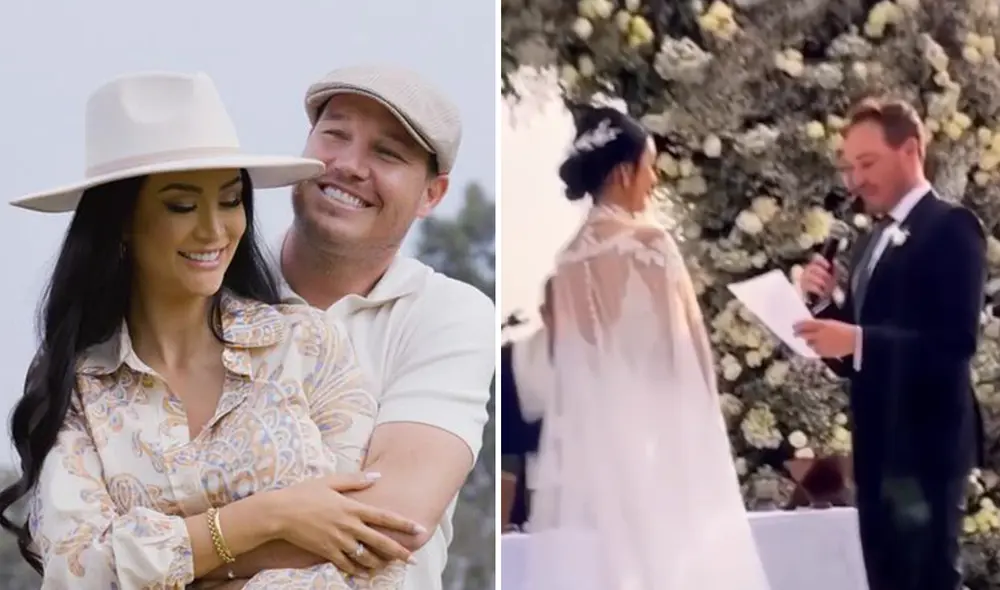 George Forsyth se casó por segunda vez. Foto: composición LR/Instagram/George Forsyth/Instarándula