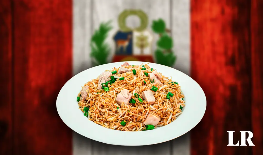 El arroz chaufa es, por lejos, el plato más icónico de los chifas. Foto: composición LR - Fabrizio Oviedo