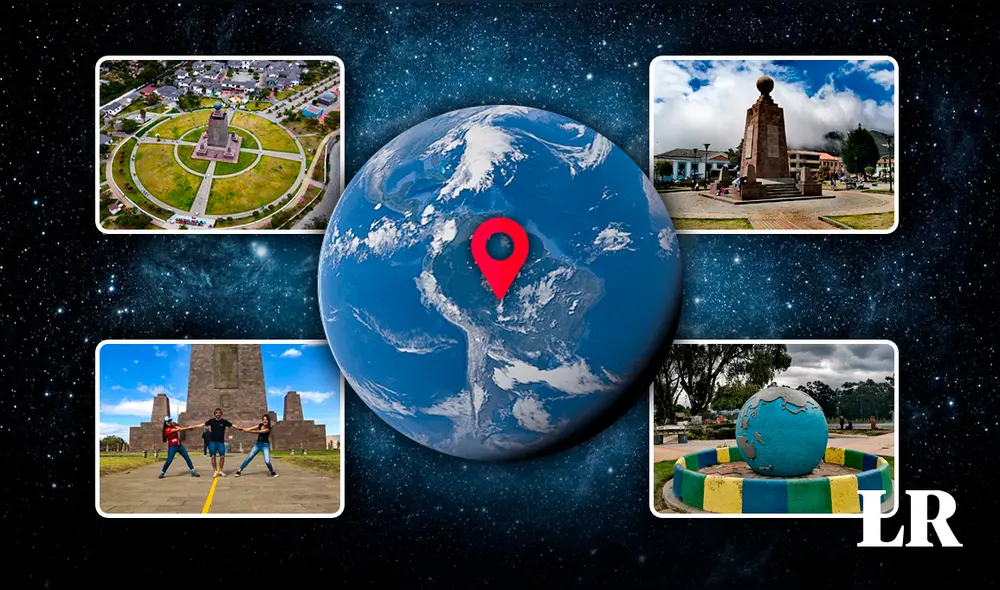 La Ciudad Mitad del Mundo es un símbolo de la libertad e identidad nacional ecuatoriana. Foto: composición LR/Google Earth/RT