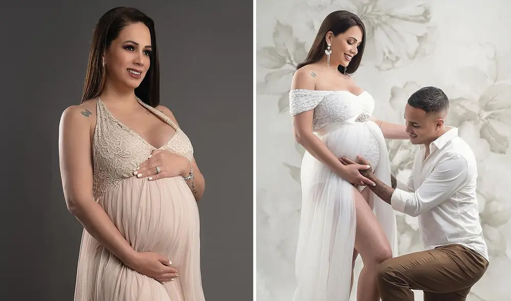 Melissa Klug y Jesús Barco en tierna sesión de fotos. Foto: composición LR/Instagram/Melissa Klug