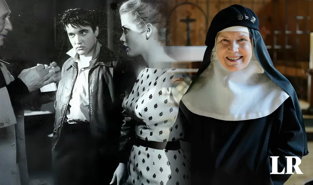 La vida de Dolores Hart dio un tremendo giro cuando abandonó su vida de actriz. Foto: Composición de Fabrizio Oviedo/LR/Jessica Hill. Video: ABC News