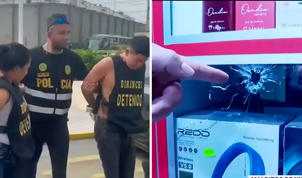 La PNP capturó al menor de edad junto con 2 miembros de la organización criminal. Foto: composición LR