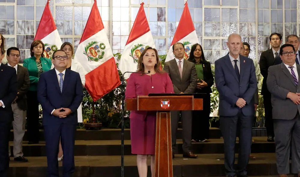 Jefa de Estado respondió a Patricia Benavides por acusación en su contra. Foto: Antonio Melgarejo/La República