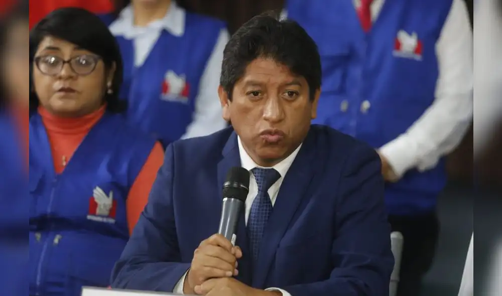 Josué Gutiérrez señaló que en los chats se muestra un interés por la elección de Jorge Luis Rioja Vallejos como defensor del Pueblo. Foto: Félix Contreras/La República