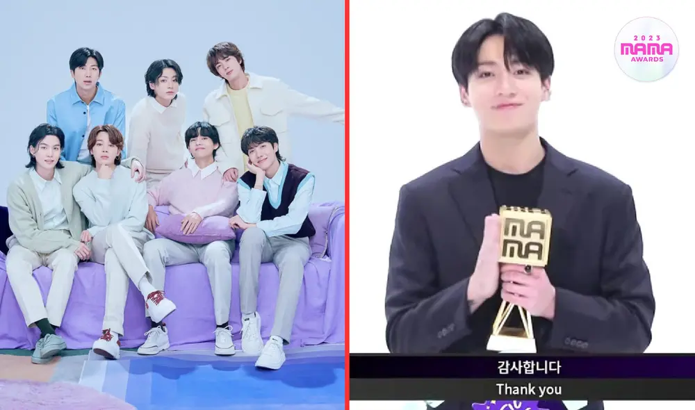 BTS ganó dos premios en el D1 de los MAMA 2023. Foto: composición LR/ BTS oficial/ Mnet k-pop